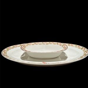 Haviland Limoges France platter and bowl set Antique beauty Rare+Highly coveted